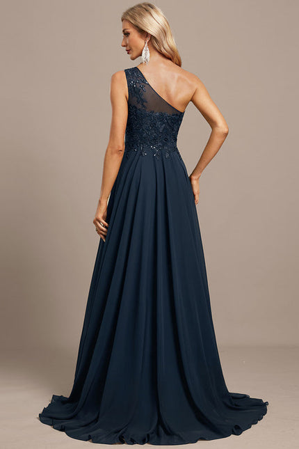Robe Trapèze Silhouette Asymétrique Luxe - gallery 5