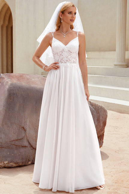 Robe Trapèze Éblouissante Aérienne - gallery 1