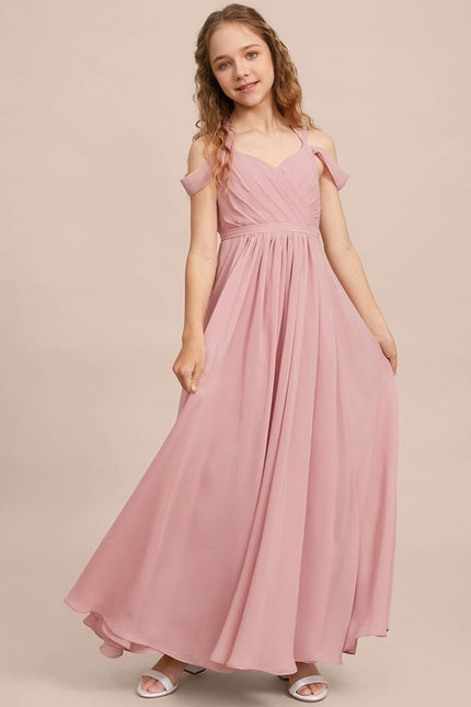 Robe Trapèze Rouge Velours Flottant - gallery 3
