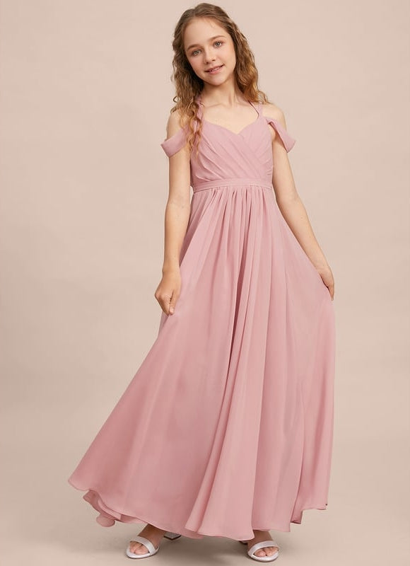 Robe Trapèze Rouge Velours Flottant - gallery 3
