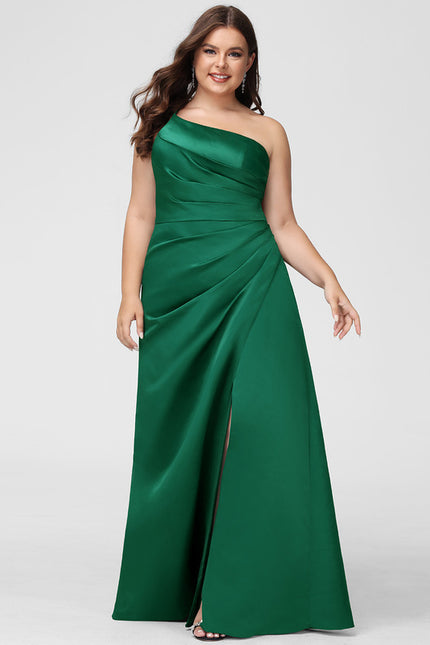 Robe Trapèze Rêve De Satin Rose - gallery 7