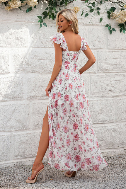 Robe Trapèze Fleurir Brise - gallery 1