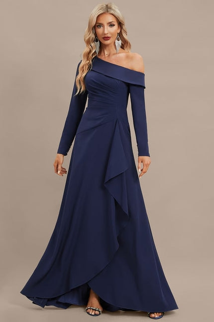 Robe Trapèze Col Unique Fluidité - gallery 2