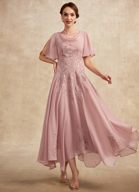 Robe Trapèze Féerie Rosée