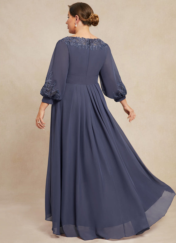 Robe Trapèze Mousseline Moderne - gallery 9