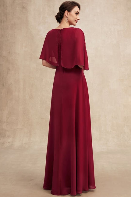 Robe Trapèze Rouge Serenité - gallery 5