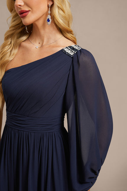 Robe Trapèze Élégance Azurine - gallery 7