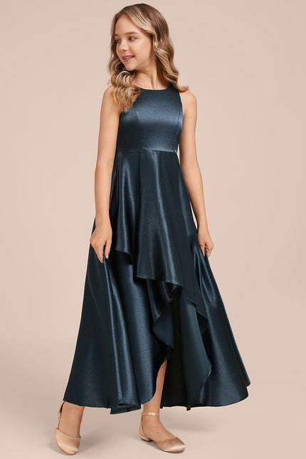 Robe Trapèze Satin Irisé - gallery 5