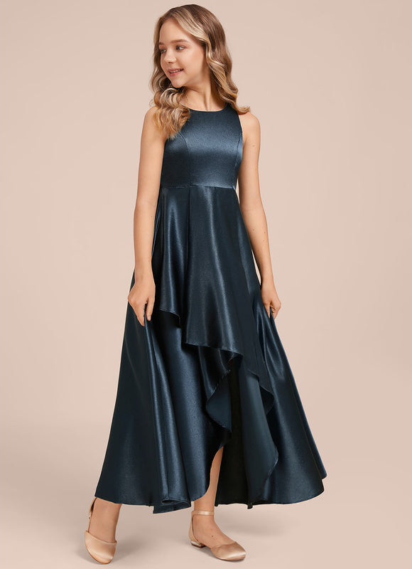 Robe Trapèze Satin Irisé - gallery 5