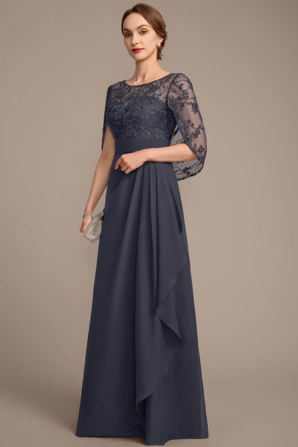 Robe Trapèze Rêve Sombre Légèreté - gallery 3