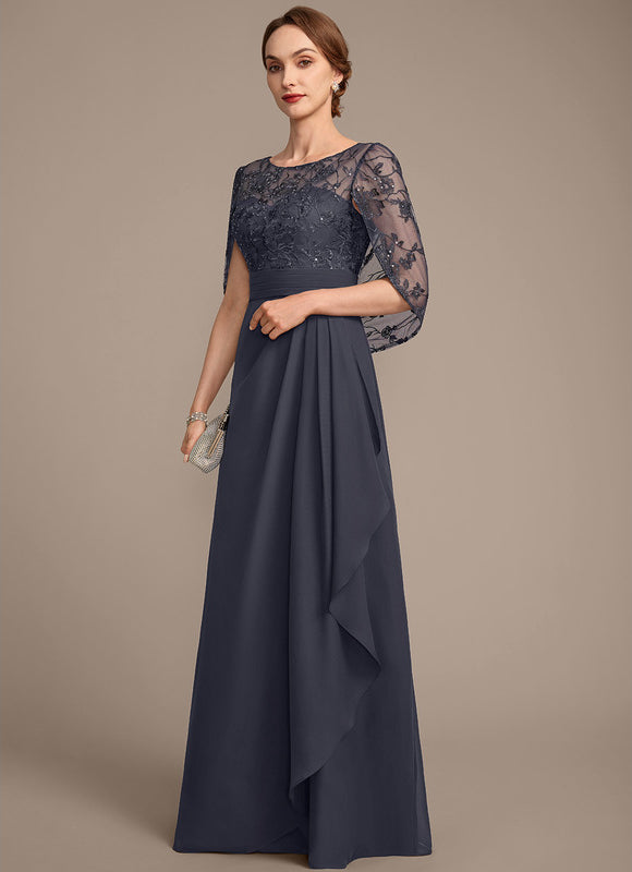 Robe Trapèze Rêve Sombre Légèreté - gallery 3