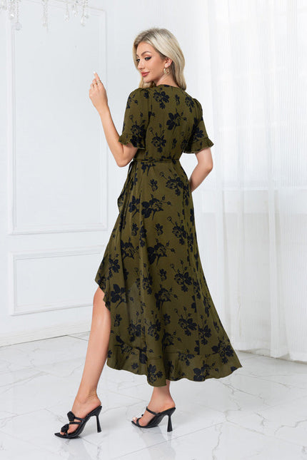 Robe Trapèze Végétale Chic - gallery 1
