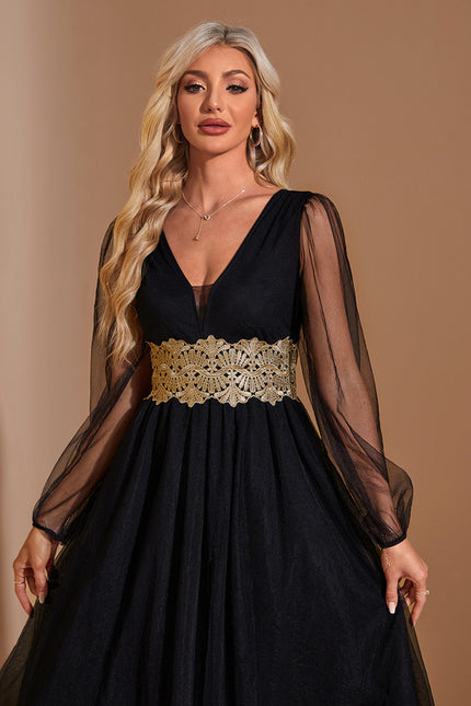 Robe Trapeze Col V - gallery 2
