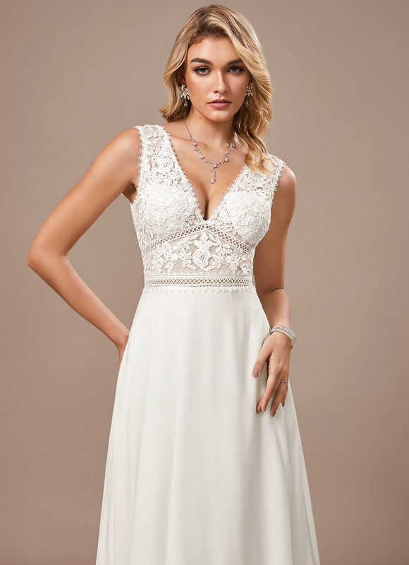 Robe Trapèze Éthérée Satinée - gallery 3