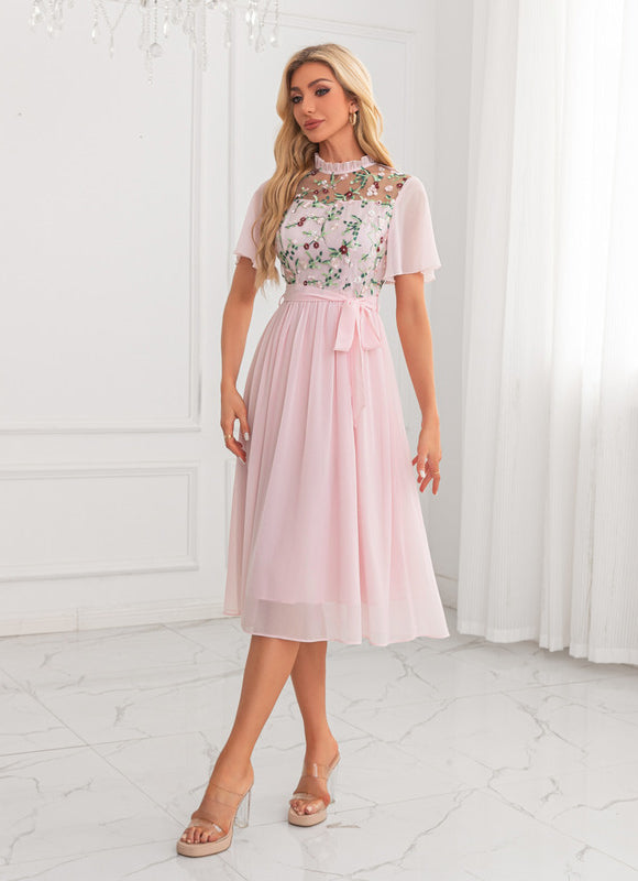 Robe Trapeze Femme Elegante - gallery 2
