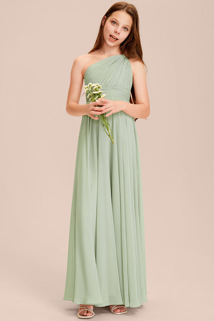 Robe Trapèze Verte Évanescente - gallery 1