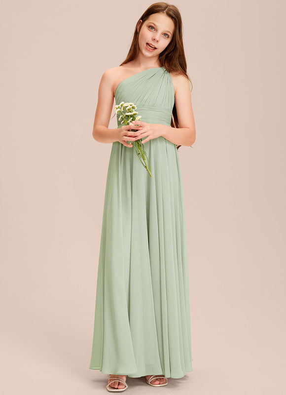 Robe Trapèze Verte Évanescente - gallery 1