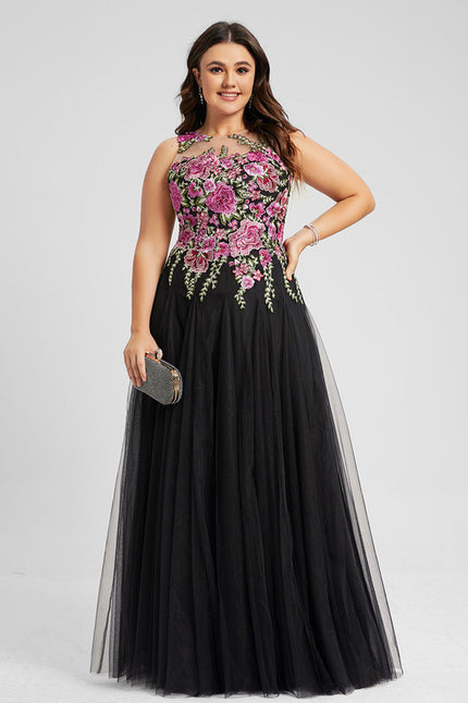 Robe Trapèze Fleur De Sombrelle - gallery 6