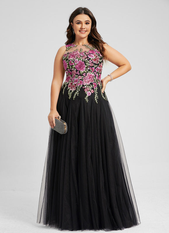 Robe Trapèze Fleur De Sombrelle - gallery 6