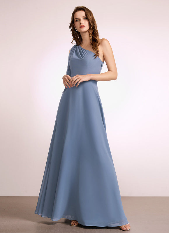 Robe Trapèze Rose Poudré Chic - gallery 2