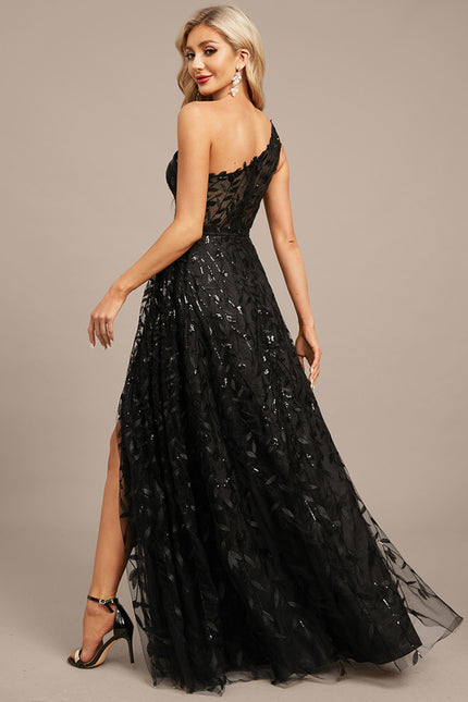 Robe Trapèze Noir Étoilé - gallery 6