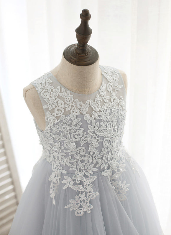 Robe Trapèze Rêve Doré Éthéré - gallery 3