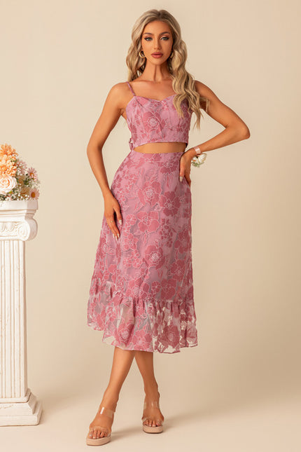 Robe Trapèze Chic Florale
