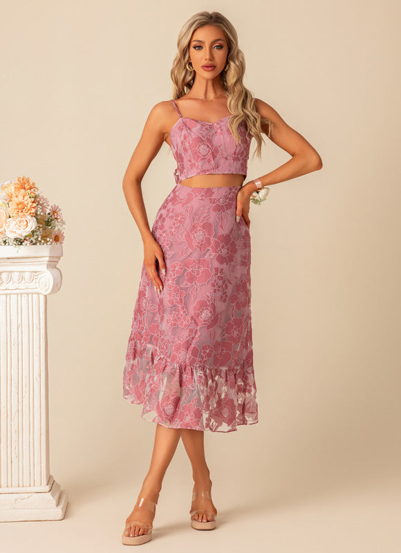 Robe Trapèze Chic Florale