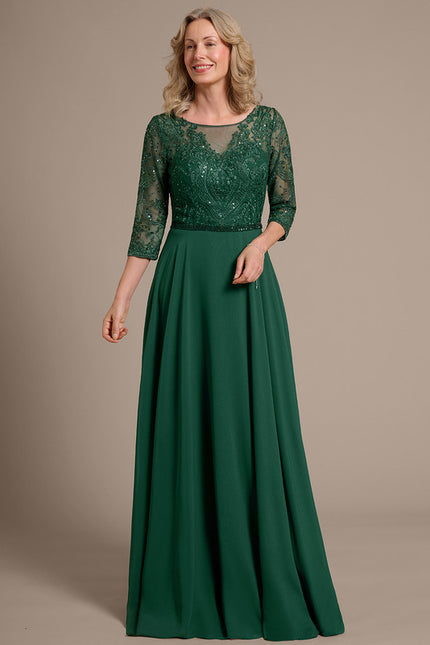 Robe Trapèze Éclat Verdoyant - gallery 4