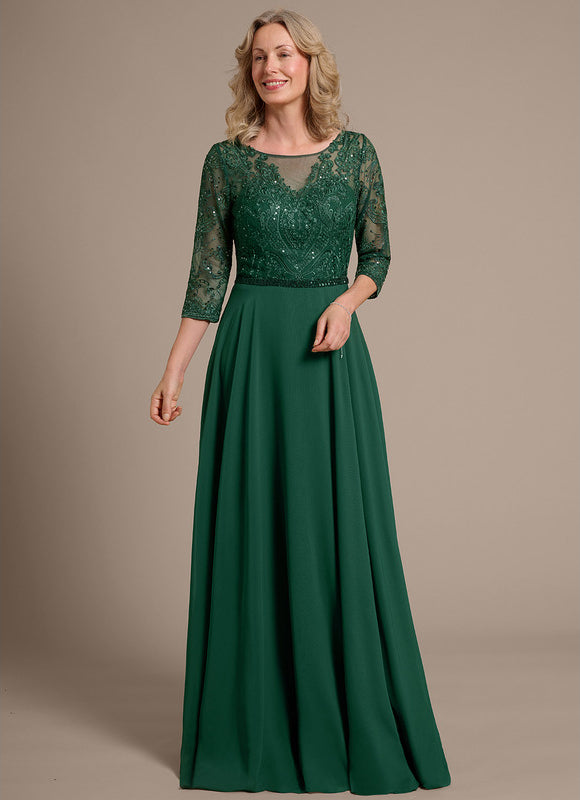 Robe Trapèze Éclat Verdoyant - gallery 4