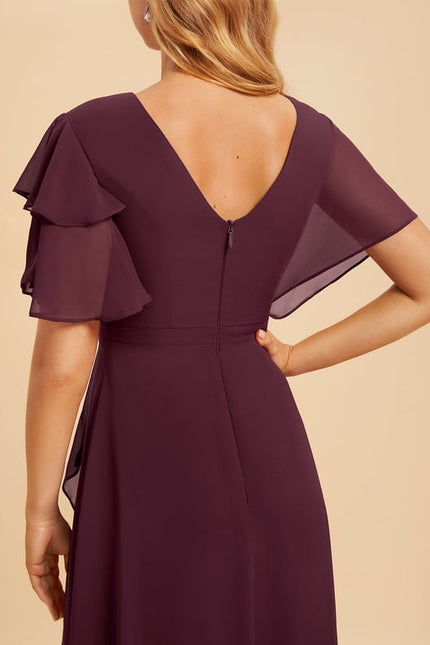 Robe Trapèze Élégance Aquatique - gallery 2
