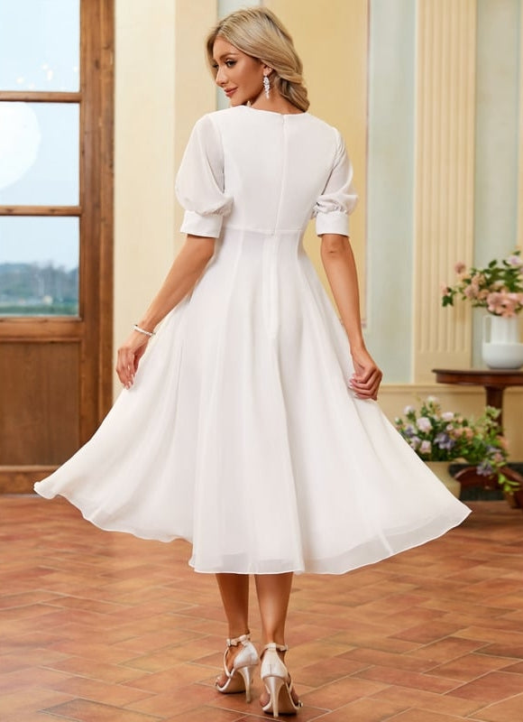 Robe Trapèze Élégance Fluidité - gallery 5