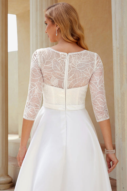 Robe Trapèze Élégance Satinée Moderne - gallery 1