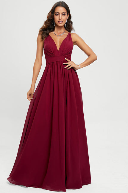Robe Trapèze Velours Céleste - gallery 5