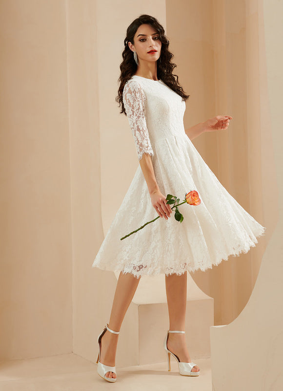 Robe Trapèze Élégance Couture - gallery 5