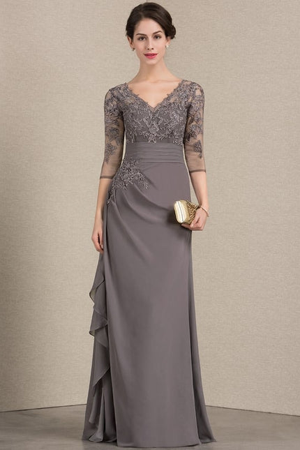 Robe Trapèze Nuance De Velours