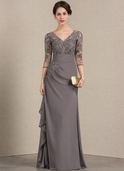 Robe Trapèze Nuance De Velours