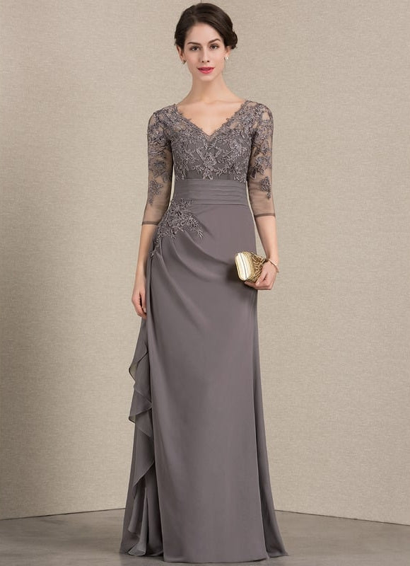 Robe Trapèze Nuance De Velours