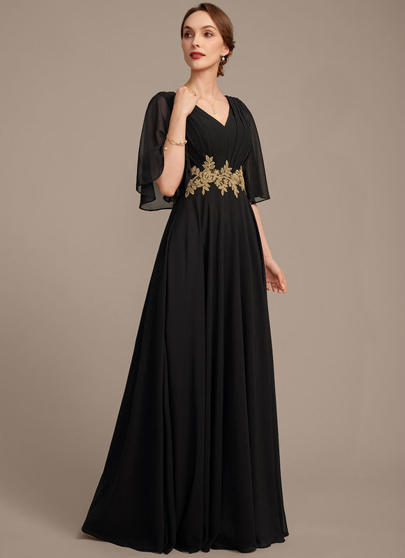 Robe Trapèze Nuit Élégante - gallery 5