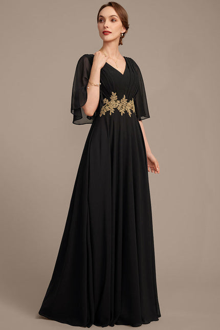 Robe Trapèze Nuit Élégante - gallery 5