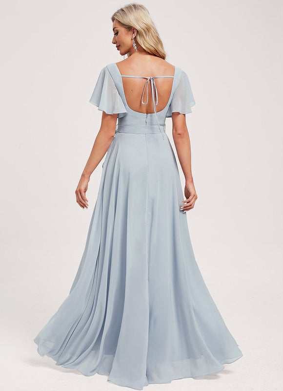 Robe Trapèze Ciel Ondulant - gallery 4