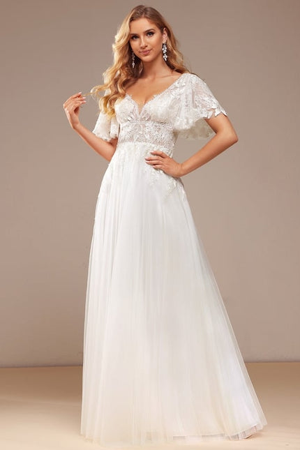 Robe Trapèze Luxe Évanescent