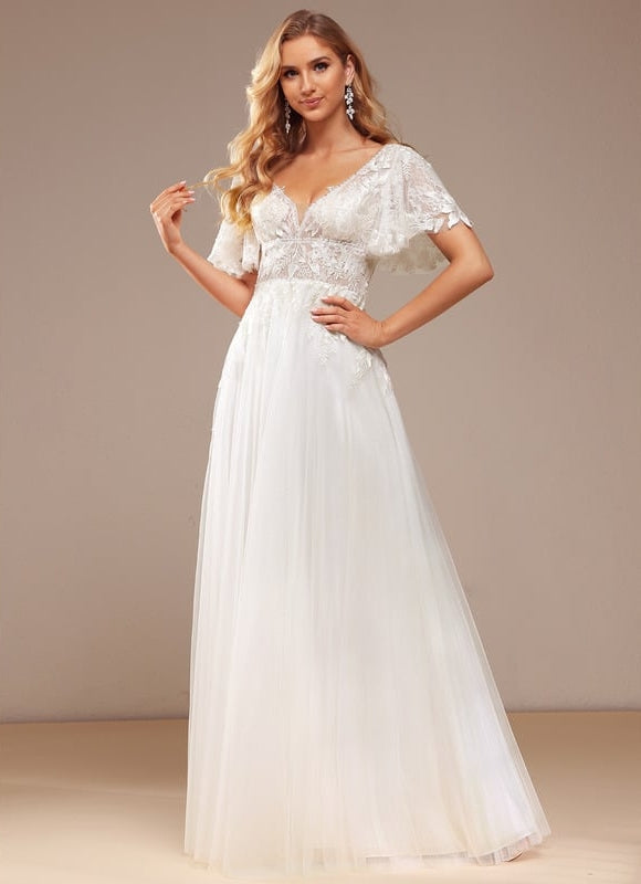 Robe Trapèze Luxe Évanescent