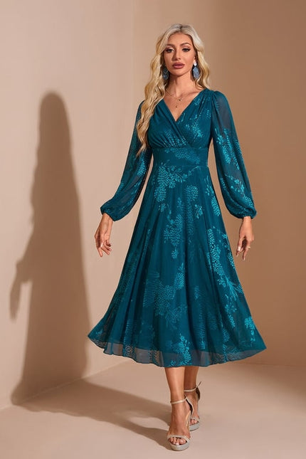 Robe Trapèze Élégance Chinoise - gallery 4