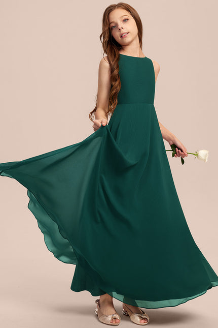 Robe Trapèze Bleu Doux Éclat - gallery 8