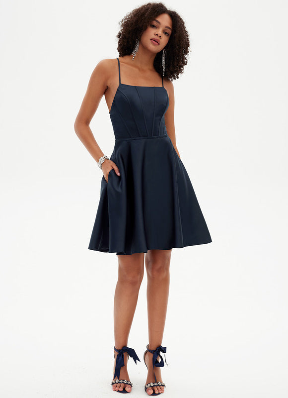 Robe Trapèze Rosée Enchantée - gallery 3