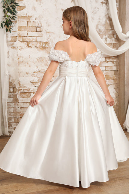 Robe Trapèze Enchantement Écrue - gallery 4