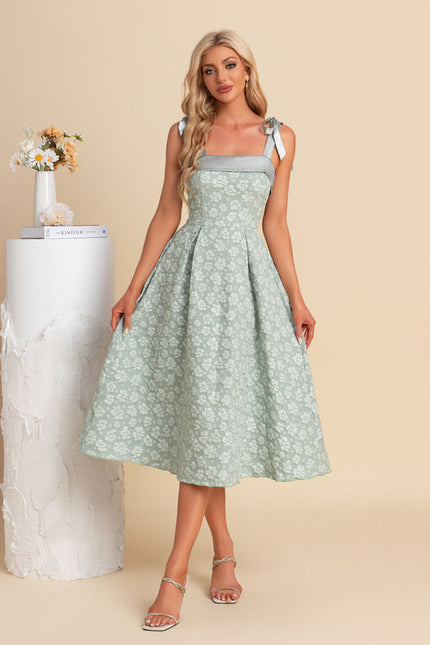 Robe Trapèze Sereine Mint - gallery 6