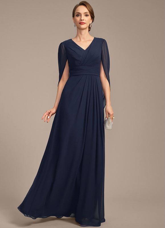 Robe Trapèze Velours De Lune - gallery 1