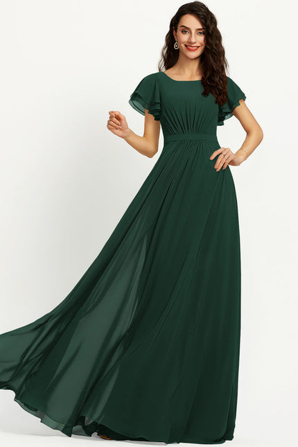 Robe Trapèze Élégance Aquatique - gallery 4